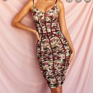 House of cb floral dress